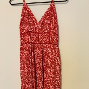 Red Romper from hollister